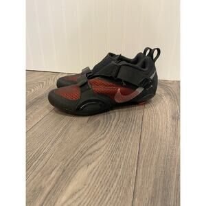 Nike SuperRep Indoor Cycle Shoes Women's Size 8 Black Crimson CJ0775-008